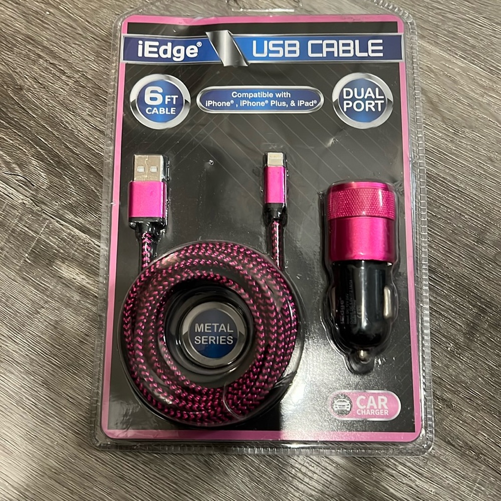 Car plug in charger with cigarette adapter